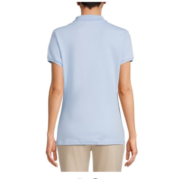 Wonder Nation Juniors School Uniform Polo Shirt with Short Sleeves - Picture 3 of 4